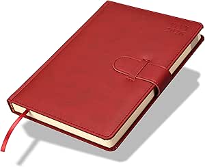 FIS Maroon 170×240 PU Strap 2026 AE Diary - FSDI75AE26MR