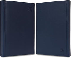 FIS Blue A5 Gold-Edge PU 2026 Daily Diary - FSDI20AEG26BL - Al Masam Stationery LLC