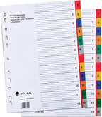 Atlas 1-5 PP Yearly Divider Multicolor | File Organizer