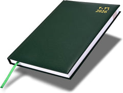 FIS Green 170×240 Vinyl 2026 AE Daily Diary - FSDI75AEVN26GR