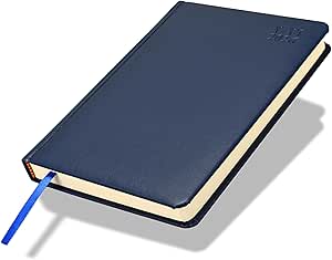 FIS Blue A5 PU 2026 Daily Diary - FSDI19AE26BL