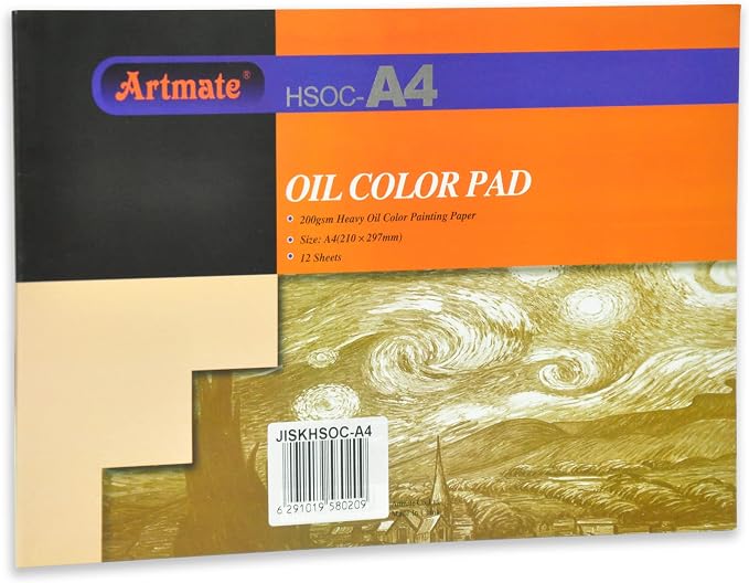 ArtMax Oil Painting Pad A4 | Artist Painting Paper Pad Secondary image