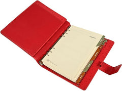 FIS Premium Struthio Leather Organizer A5 Size – Red