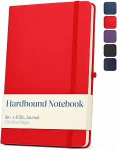 A5 PU-Covered Notebook with Fabric Look – AMS-RM 86 Secondary image
