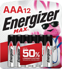 Energizer Max Alkaline 3A BP 12 - (Pack of 12) - Al Masam Stationery LLC