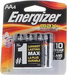 Energizer Batteries Max E-91 BP 4 (3+1) - AA