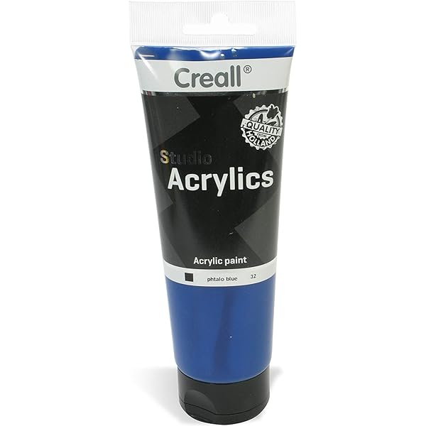 Creall ACRYLICS STUDIO TUBE 250ml 32 Phtalo Blue - Al Masam Stationery LLC Main image