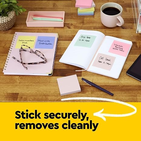 Post-it® Large Notes 659 – Canary Yellow, 4 x 6 in, 12 Pads