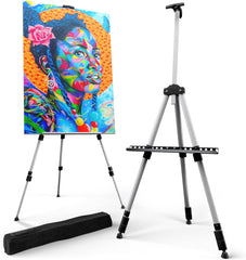 METAL SKETCH EASEL CANVAS HOLD UPTO 137C - SFE0021-N - Al Masam Stationery LLC