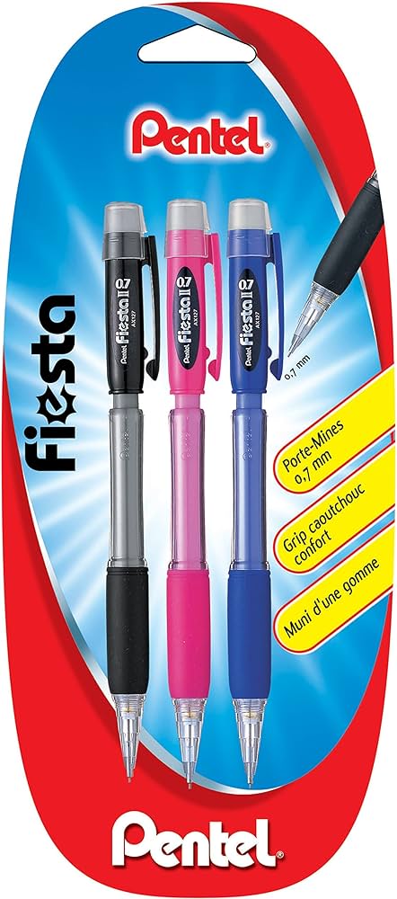 Pentel Mechanical Pencil Fiesta 0.7mm Blister - Al Masam Stationery LLC Main image