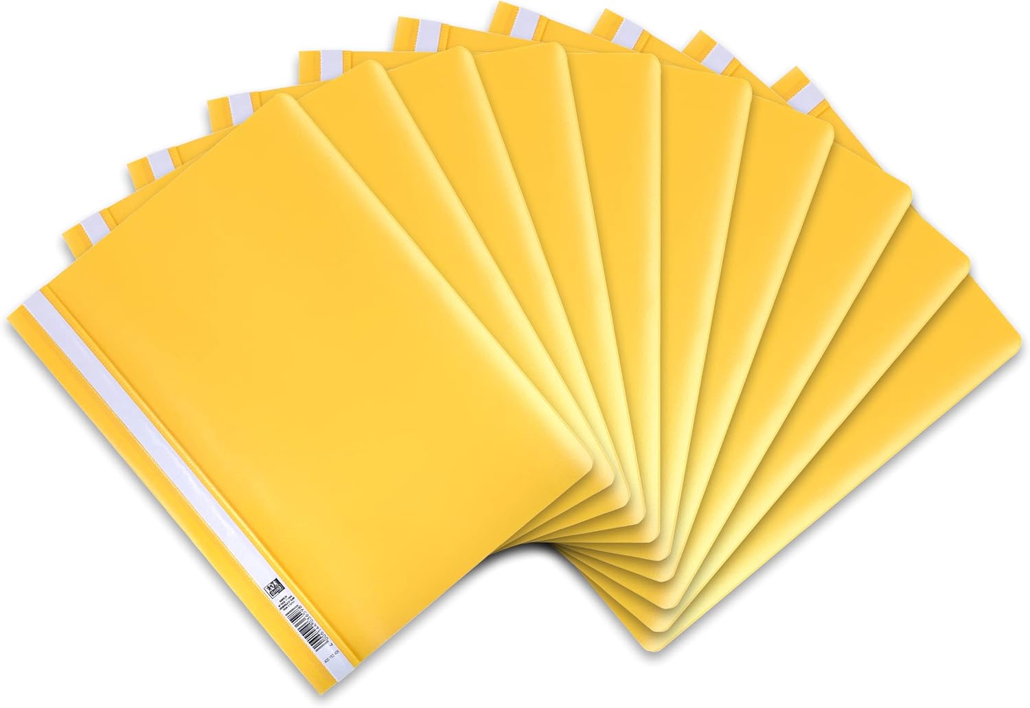 Atlas Thick PP A4 Flat File With Pocket Yellow Secondary image