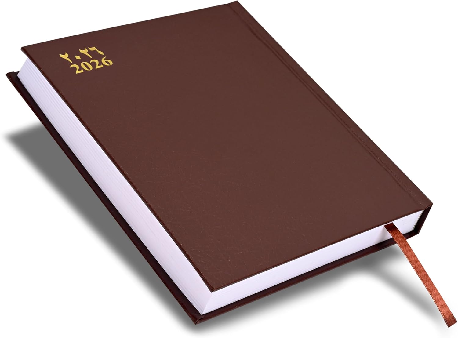 FIS Chocolate A5 Vinyl 2026 Thu-Fri AE Agenda - FSDI90AER26CH Main image