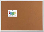 Bi-Office Cork Board 60x90cm | Wooden Frame