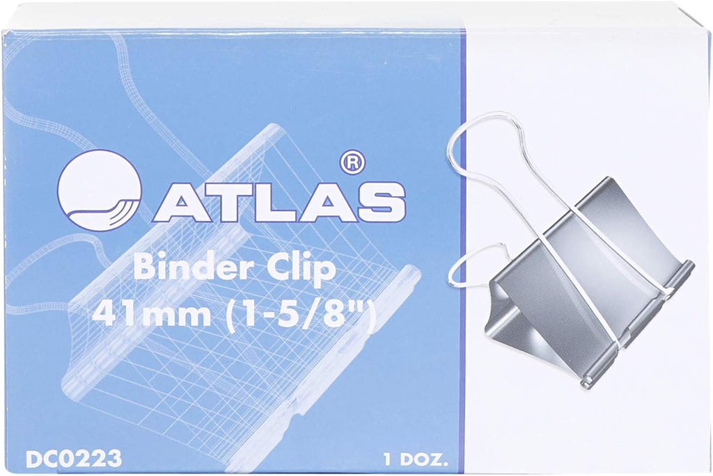 Hand Binder Double Clips 32mm | Office Paper Clips