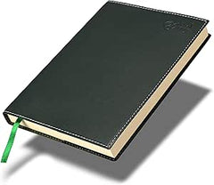 FIS Green A5 Soft PU 2026 Daily Diary - FSDI17AE26GR