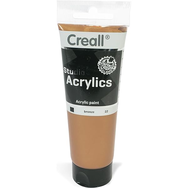 Creall Acrylics Studio Tube 120ml 22 Bronze - Al Masam Stationery LLC Main image