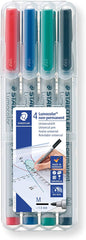 Staedtler 315-WP4-M Lumocolor OHP Non-Permanent Pen Meduim tip - Al Masam Stationery LLC