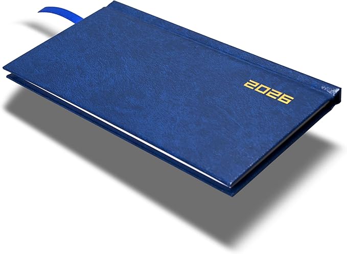 FIS Blue Slim Vinyl 2026 Weekly Diary - FSDI51E26BL