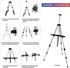 METAL SKETCH EASEL CANVAS HOLD UPTO 137C - SFE0021-N - Al Masam Stationery LLC