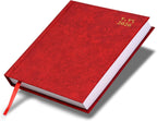 FIS Red A5 Vinyl 2026 Sat-Sun AE Diary - FSDI90AE26RE