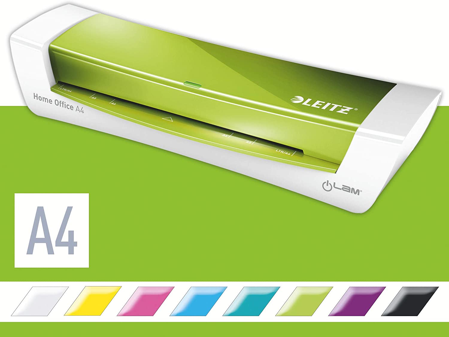 LEITZ LAMINATOR A4 H/O GREEN - Al Masam Stationery LLC