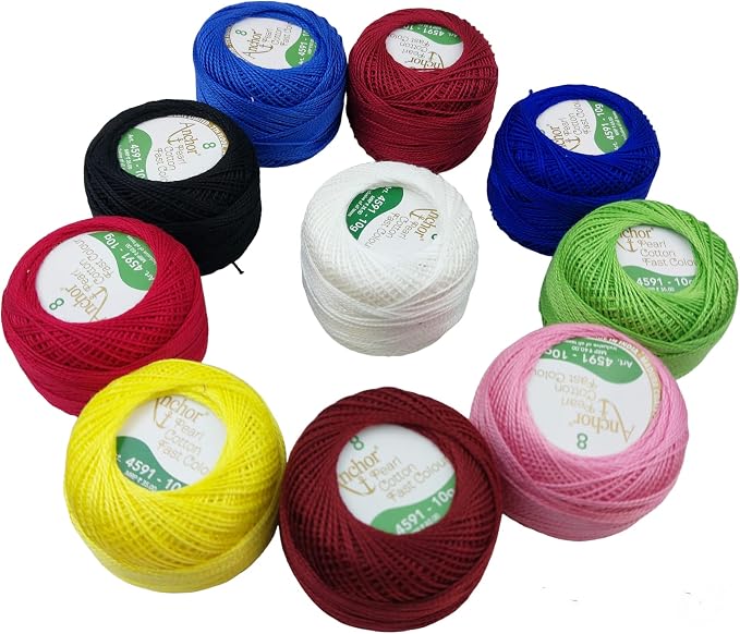 Assorted Colour Cotton Pearls 5 g for Crafts and Decorations