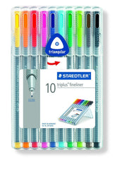 Staedtler 334 Triplus fineline - (10 Pcs) - Al Masam Stationery LLC