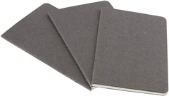 Moleskine Set of 3 Cahier Ruled Large Journals Pebble Grey - Al Masam Stationery LLC