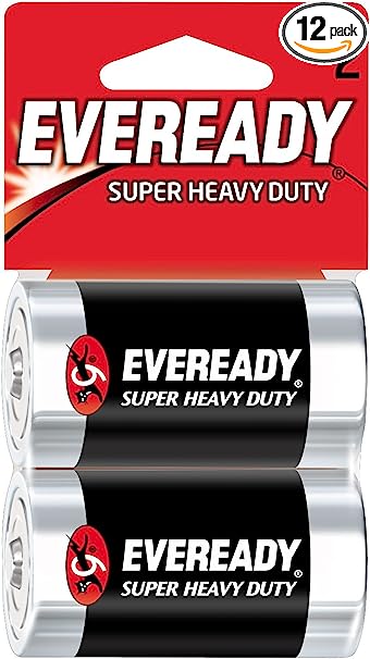 Energizer Eveready Super Heavy Duty D Batteries - Al Masam Stationery LLC Main image