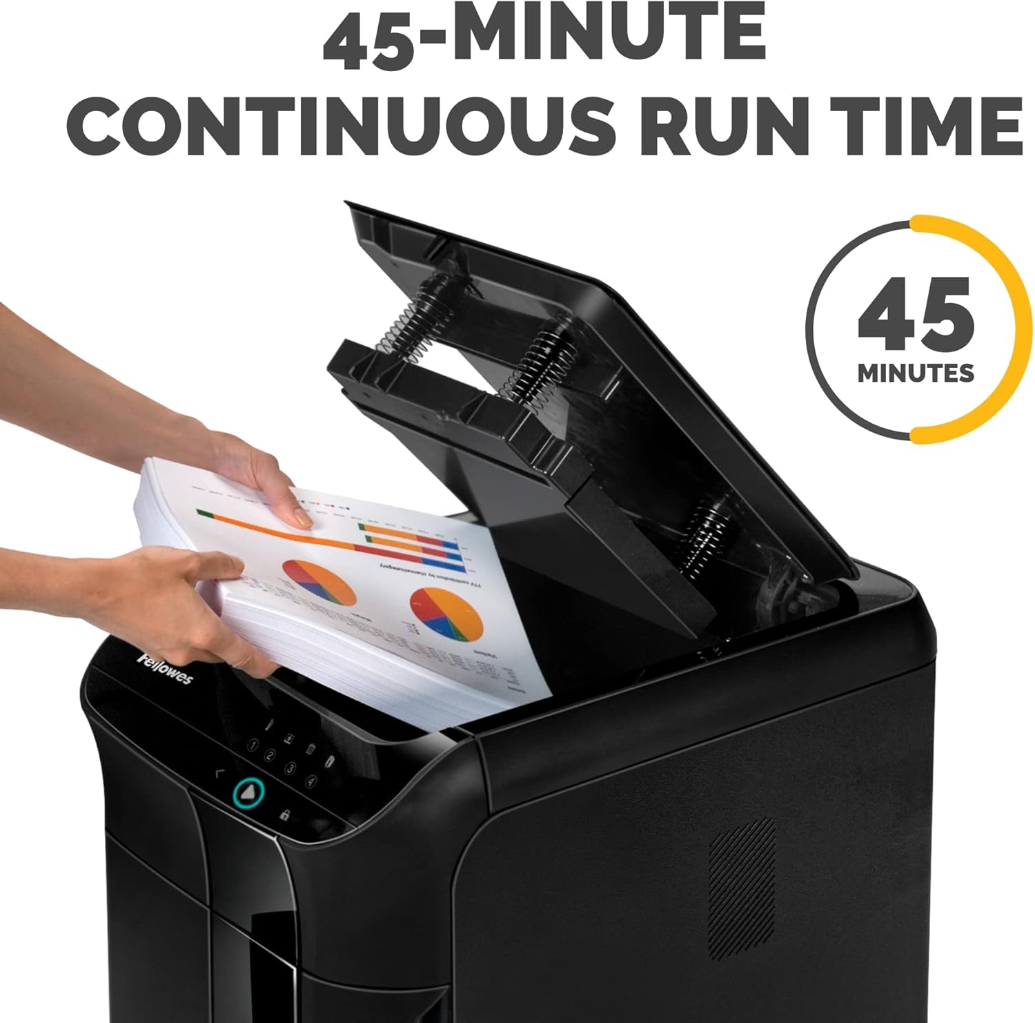 Shredder Machine Fellowes Automax 350C - Al Masam Stationery LLC