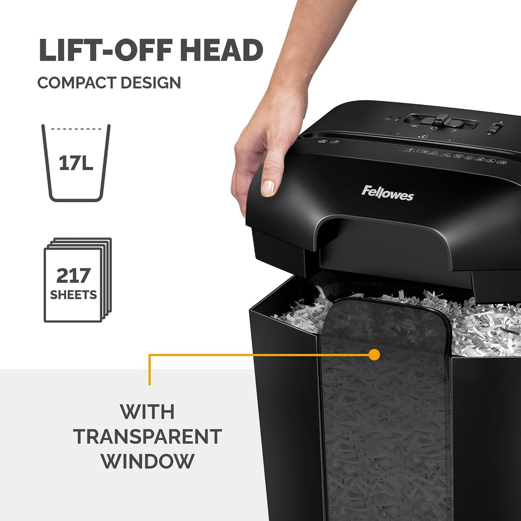 Powershred LX50 9 Sheet Cross-Cut Shredder