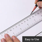 Transparent Ruler 15 cm for School, Office and Drawing