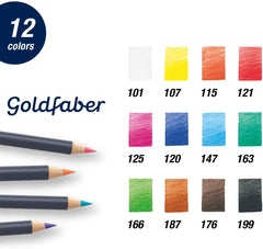 FABER-CASTELL Colour pencil perm. Goldfaber - Al Masam Stationery LLC