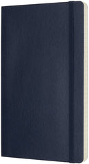 Moleskine Ruled Soft Cover Notebook Large Size Blue - Al Masam Stationery LLC