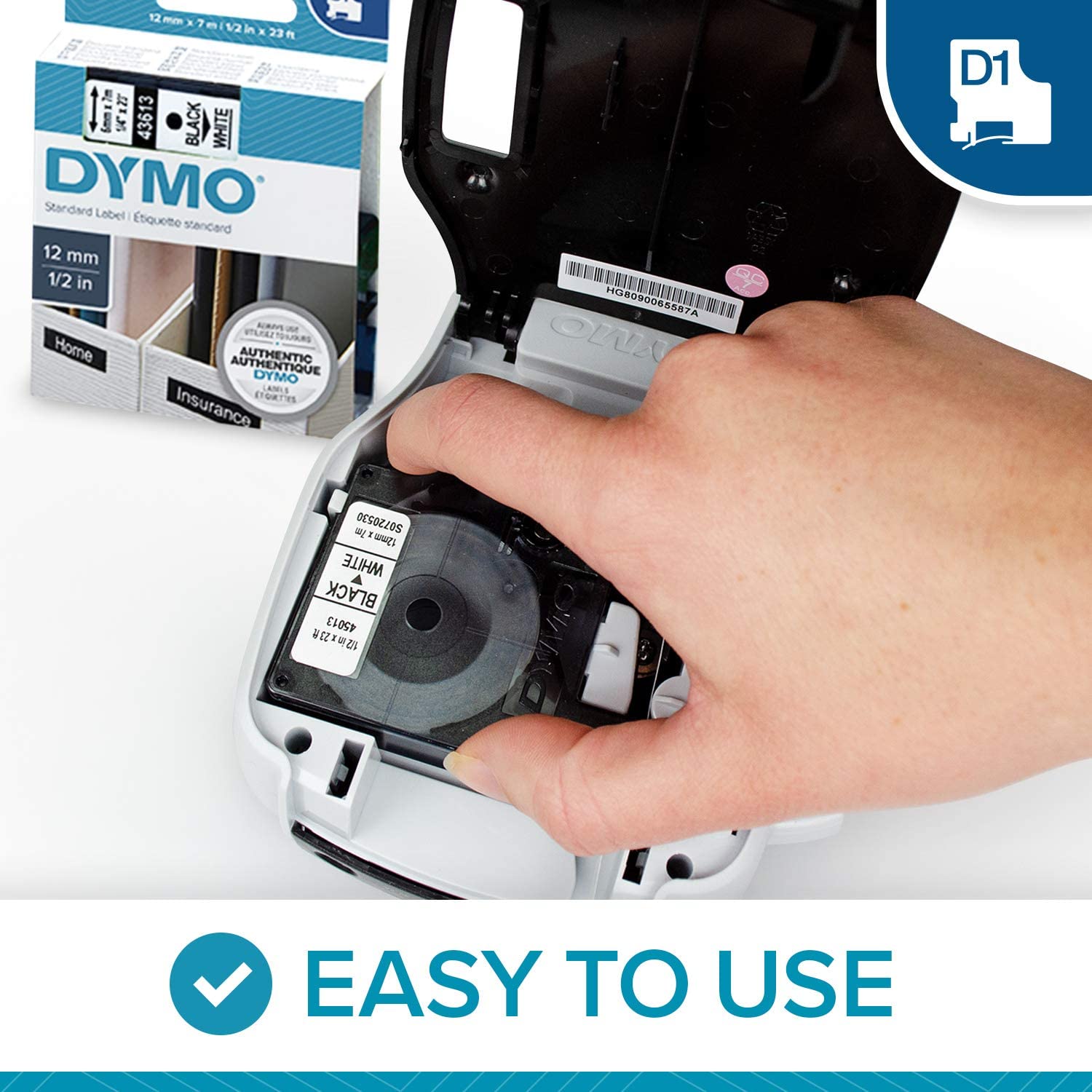 DYMO TP 19/7 WHT D1 - Al Masam Stationery LLC