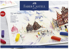 FABER-CASTELL Creative Studio Soft Pastels Full Length Box of 72 - Al Masam Stationery LLC