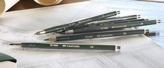 FABER-CASTELL Clutch pencil TK9400 4B 3.15mm - Al Masam Stationery LLC