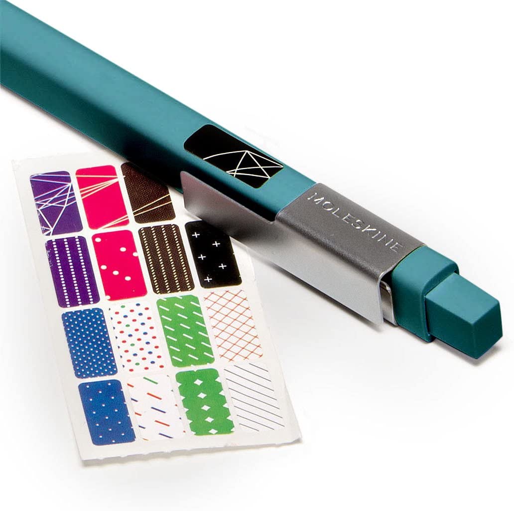 Moleskine Classic Ballpoint Pen, 1.0mm Point, Tide Green - Al Masam Stationery LLC