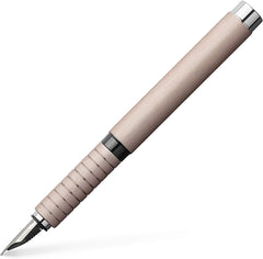 FABER-CASTELL Fountain Pen Essentio Aluminium Rose F - Al Masam Stationery LLC