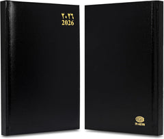 FIS Black 170×240 Vinyl 2026 AE Daily Diary - FSDI75AEVN26BK - Al Masam Stationery LLC