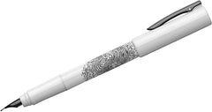 FABER-CASTELL Fountain pen WRITink "Print" white F - Al Masam Stationery LLC