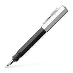 FABER-CASTELL Fountain pen Ondoro graphite black M - Al Masam Stationery LLC