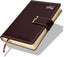 FIS Chocolate A5 Leather Lock 2026 AE Diary - FSDI86AE26D04