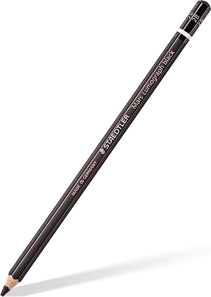 Staedtler Mars Lumograph Pencil Black 2B - Al Masam Stationery LLC Main image