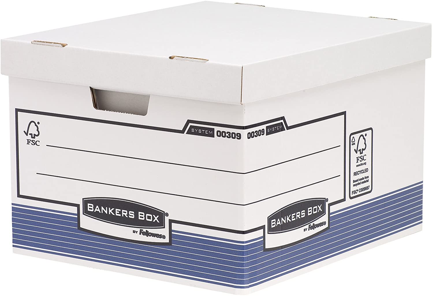 Fellowes Bankers Box System Large Storage Box - Al Masam Stationery LLC