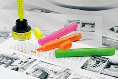 FABER-CASTELL Refill TEXTLINER 1549 yellow - Al Masam Stationery LLC