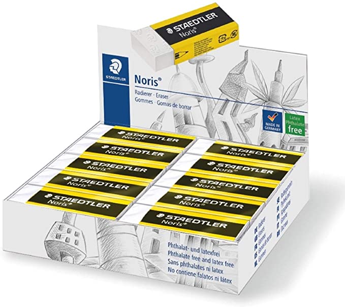 Staedtler 526-N20 Noris Eraser (Box) - Al Masam Stationery LLC