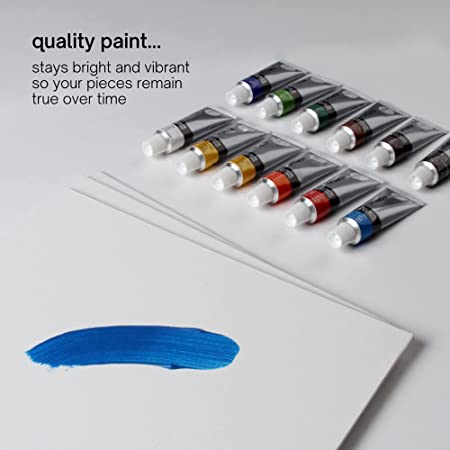 DALER ROWNEY SIMPLY WATER COLOUR INTRODUCTION SET 12X12 ML - Al Masam Stationery LLC