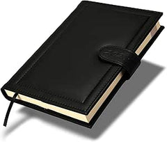 FIS Black 170×240 PU Lock 2026 Daily Diary - FSDI61026EBK