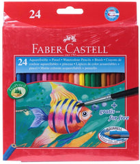 FABER-CASTELL Cardboard packet of 24 color (Fish) - Al Masam Stationery LLC